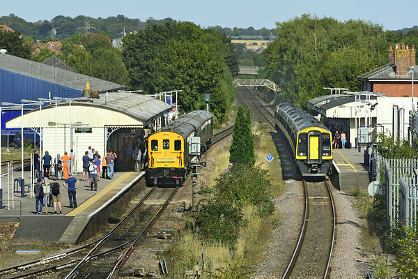 Sailsbury and Grateley Andover Line L&SWR. 6 Porton Railway Station Photo 